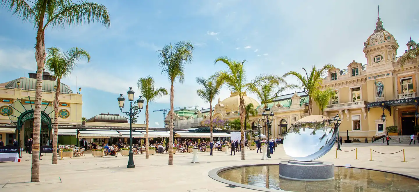 Inauguration Place du casino Monaco 