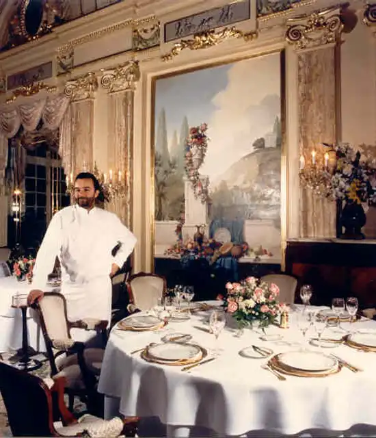 Portrait Alain Ducasse 1987 - Hôtel de Paris Monte-Carlo