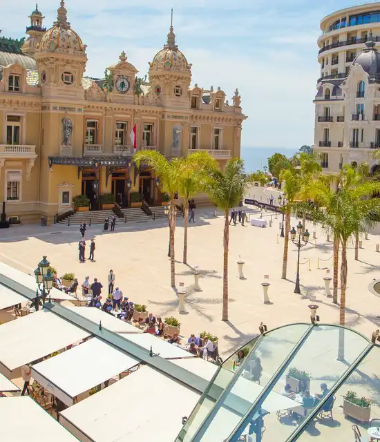 Inauguration Place du casino Monaco 