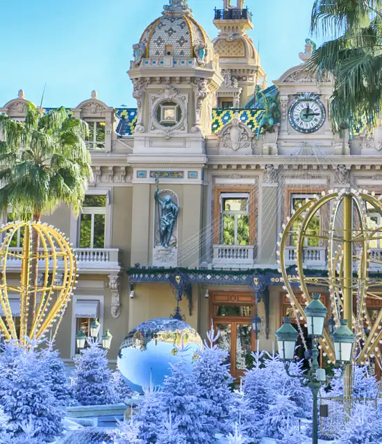 Place du Casino Décorations Fêtes de fin d'année 