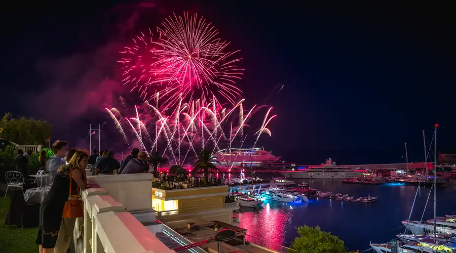 Feux d'artifice Monaco