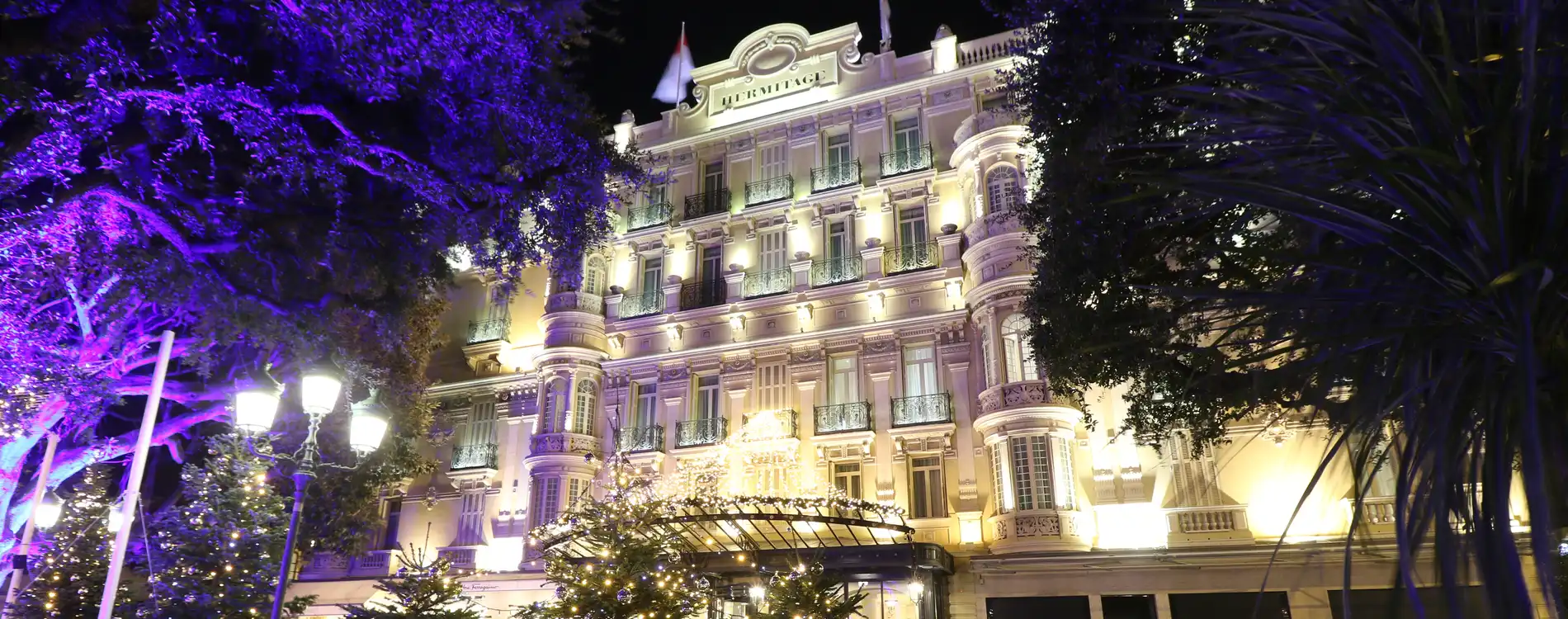 Hôtel Hermitage - Square Beaumarchais - Décorations Fêtes de Fin d'Année 2019