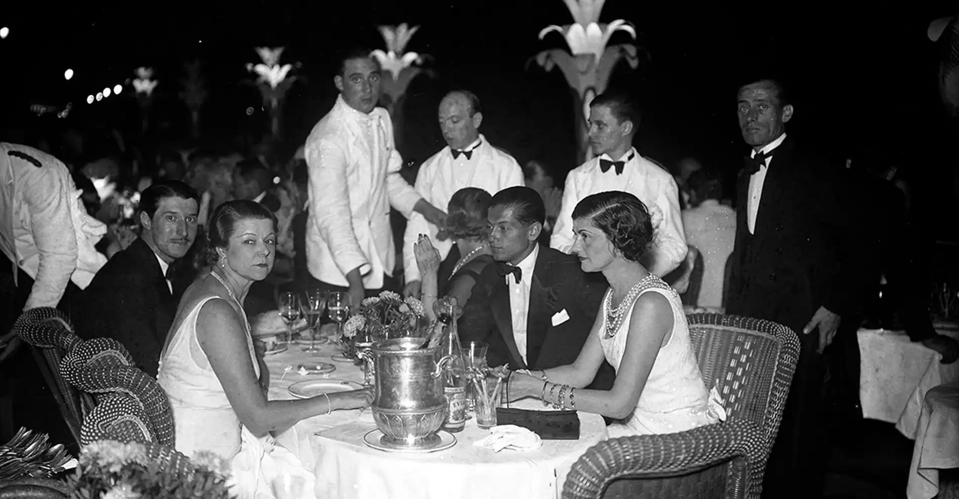 Gabrielle Coco Chanel Serge Lifar Patio Villa La Pausa Monaco