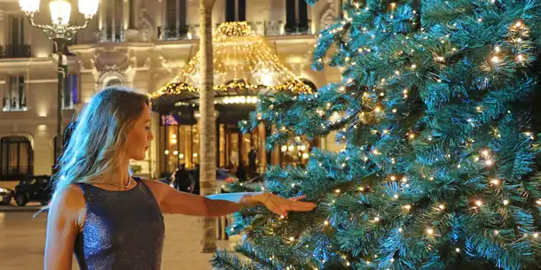 Place du Casino - Décorations de Noël 2020