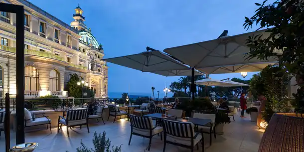 Hôtel de Paris - Terrasse du Bar Americain