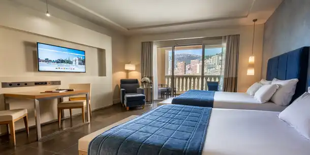 Monte-Carlo Bay - Chambre Twin Deluxe côté mer